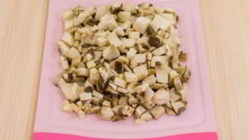 спагетти с грибным соусом