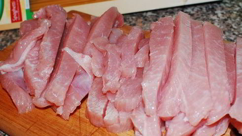 спагетти с индюшкой и лимоном