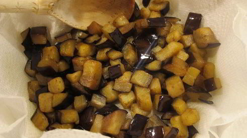 спагетти с сицилийской капонатой