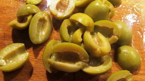 спагетти с сицилийской капонатой