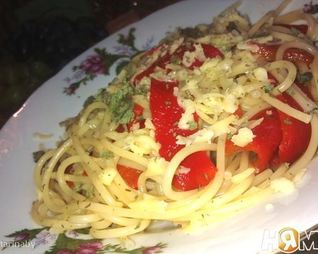 Спагетти вегетарианские