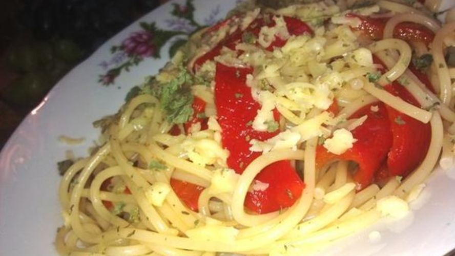 Рецепт спагетти вегетарианских