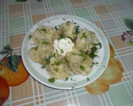Манты по-узбекски