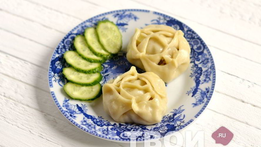 Рецепт мантов с картошкой