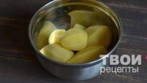 манты с картошкой