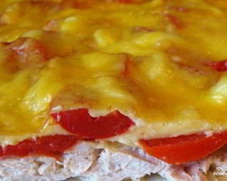 Мясо по-французски из индейки