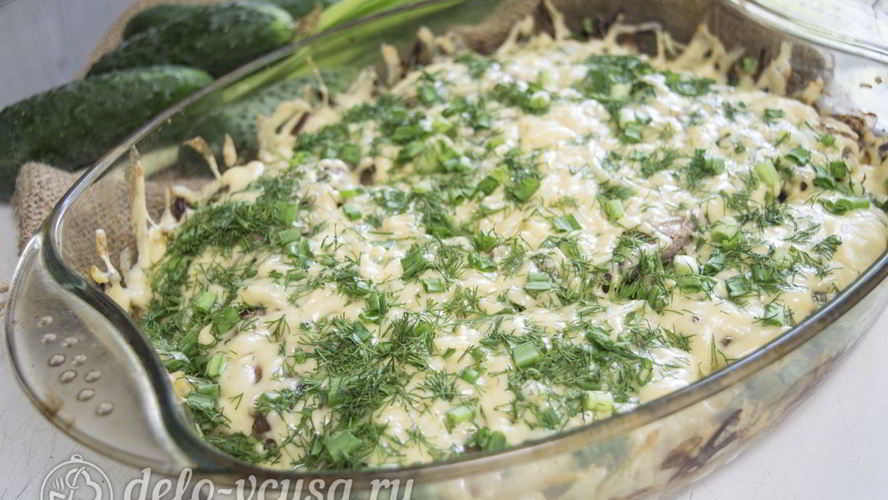 Рецепт мяса по-французски с картофелем