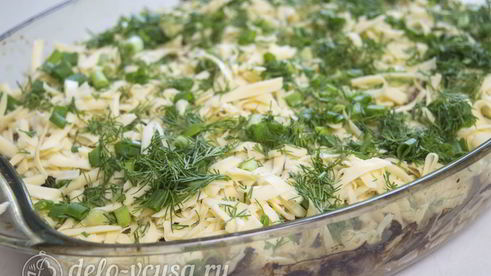 мясо по-французски с картофелем