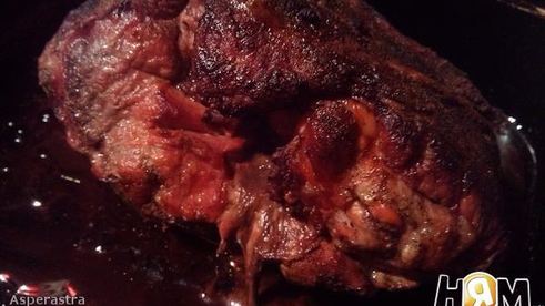 баранина по стендалю — красное и черное