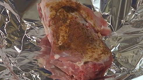 бараньи ребрышки с гранатовым соусом