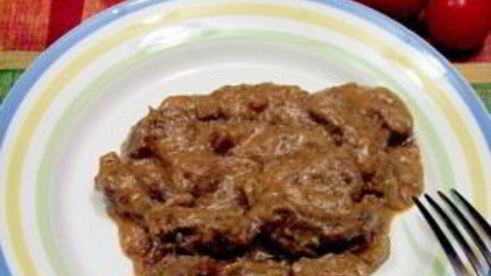 бефстроганов в пароварке