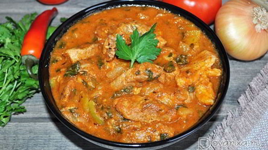 Рецепт чашушули