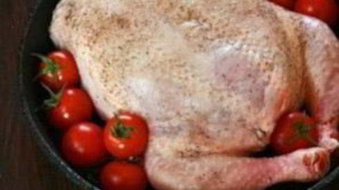 фаршированная курица без костей