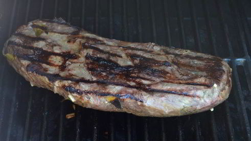 говядина в лимонно-чесночном маринаде