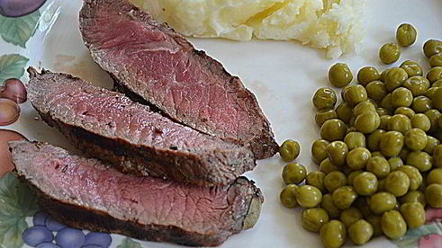 говядина в лимонно-чесночном маринаде