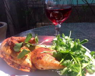 Имбирно-апельсиновый цыпленок