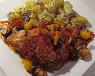 Кролик по-охотничьи