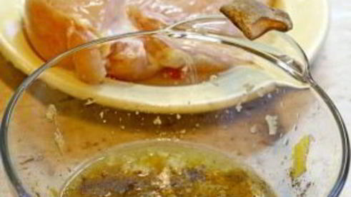 куриная грудка с апельсинами