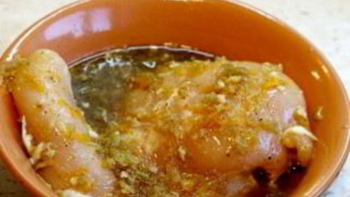 куриная грудка с апельсинами