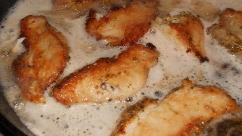 куриная грудка с оливками