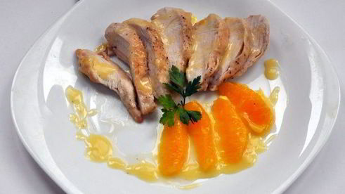 куриная грудка в апельсиновом соусе