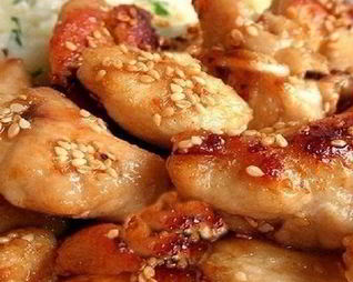 Куриная грудка в соевом соусе