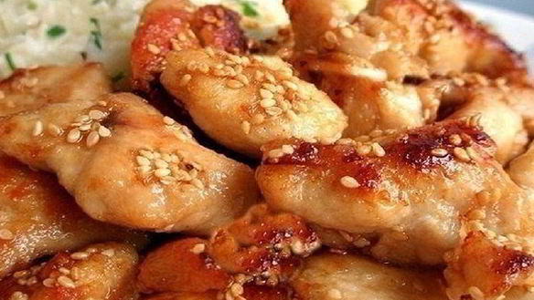 Рецепт Куриной грудки в соевом соусе