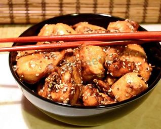 Куриное филе в соевом соусе