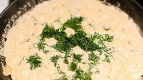 куриные сердечки в сливочном соусе