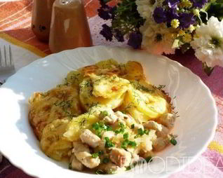 Курица с сыром