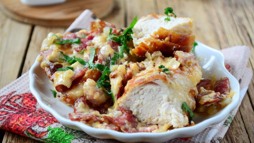 Рецепт курицы в карбонаре