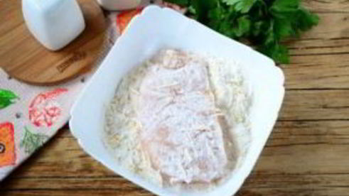 курица в карбонаре