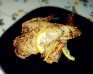 Курица в маринаде с лимоном