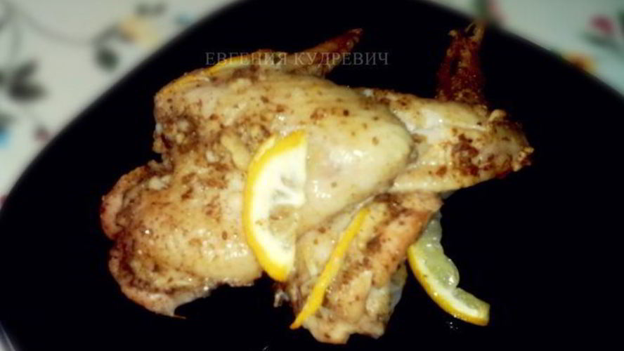 Рецепт курицы в маринаде с лимоном