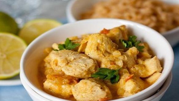 Рецепт Курицы в сливочном соусе с карри