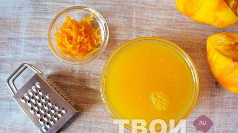 мясо с апельсинами