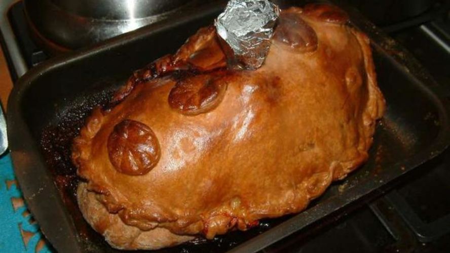 Рецепт новогодней фаршированной утки по-французски