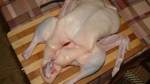 новогодняя фаршированная утка по-французски