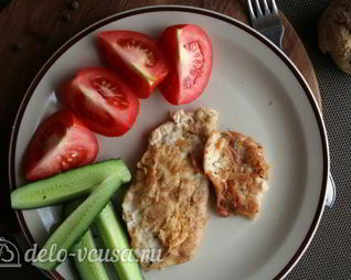 Отбивная из куриного филе