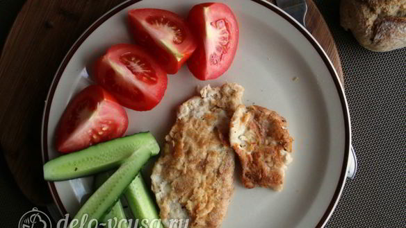 Рецепт Отбивной из куриного филе