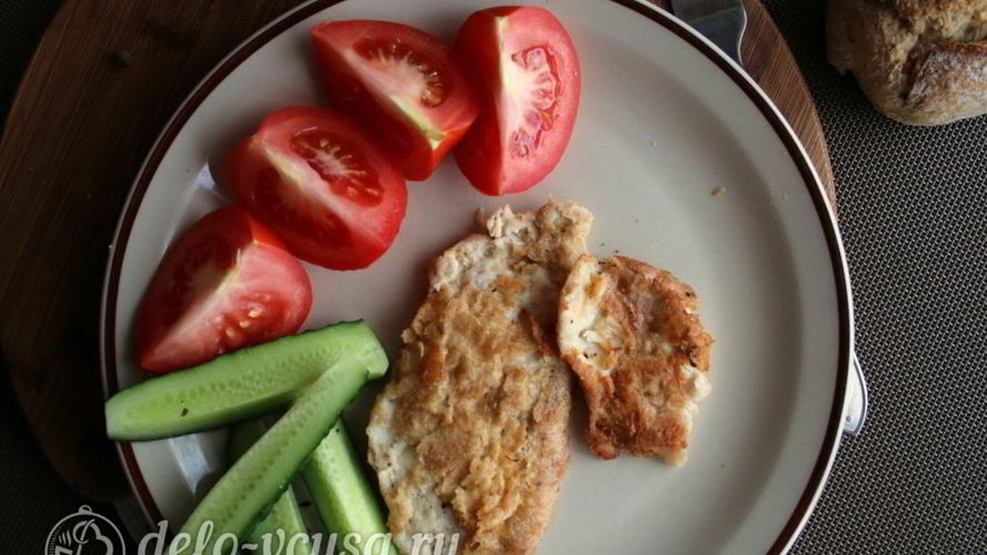 Рецепт отбивной из куриного филе