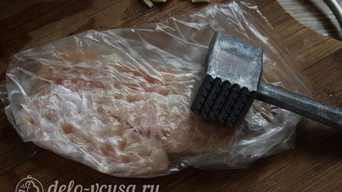 отбивная из куриного филе
