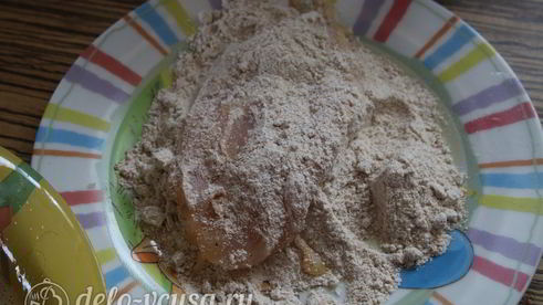 отбивная из куриного филе