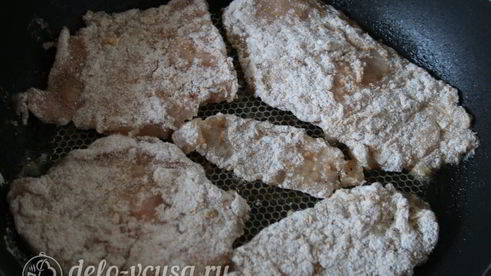 отбивная из куриного филе