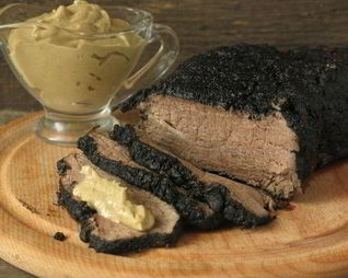 Ростбиф в золе с соусом из тунца