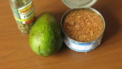 ростбиф в золе с соусом из тунца