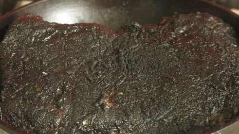 ростбиф в золе с соусом из тунца