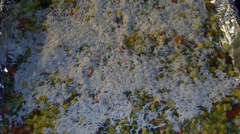 свинина с рисом и кукурузой