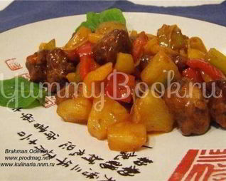 Свинина в кисло-сладком соусе