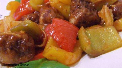 свинина в кисло-сладком соусе